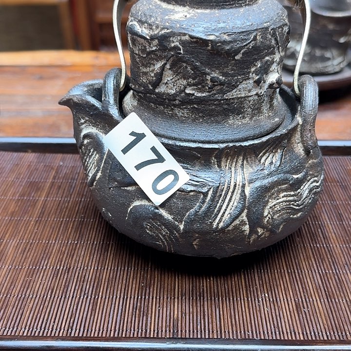 纯手工制作粗陶茶具钰***贝