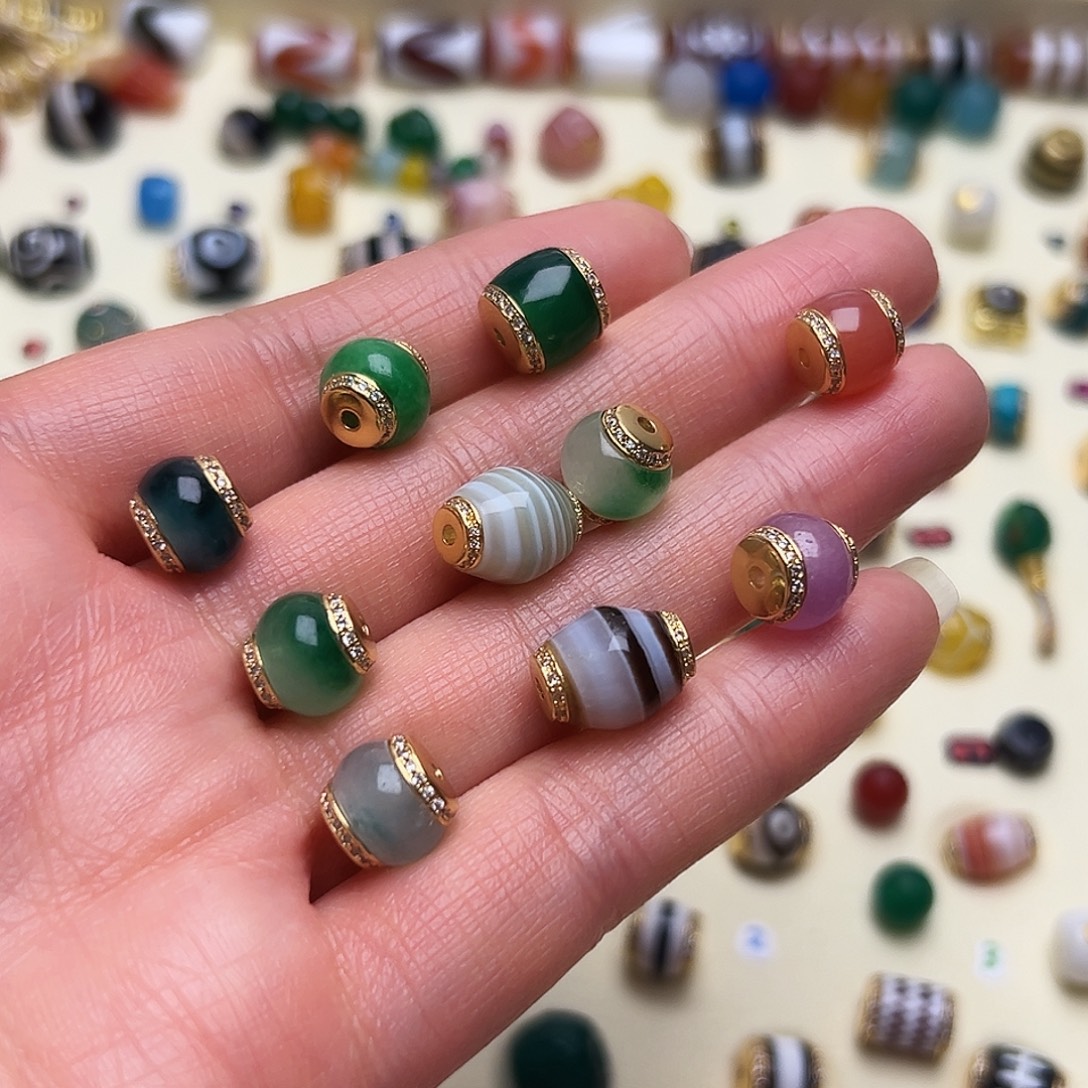 玛瑙/玉髓未镶嵌卡10，拍一发一