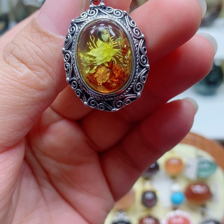 水晶颈饰未镶嵌水晶