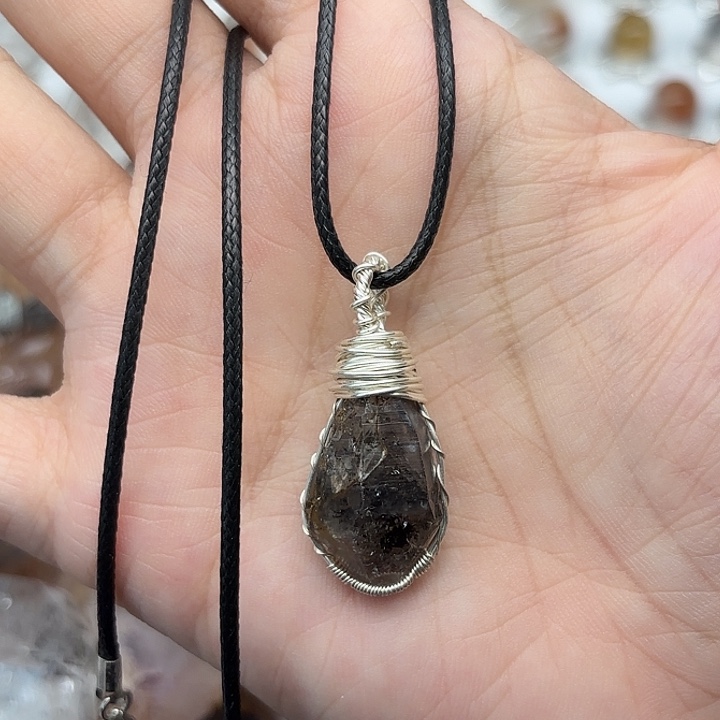 水晶颈饰未镶嵌闪灵钻项链