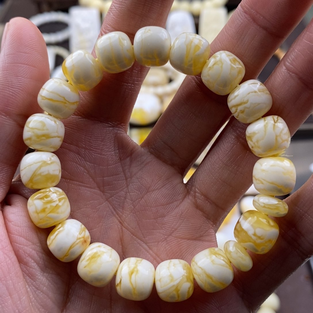 琥珀裸石未镶嵌蜜蜡吊坠项链腰链