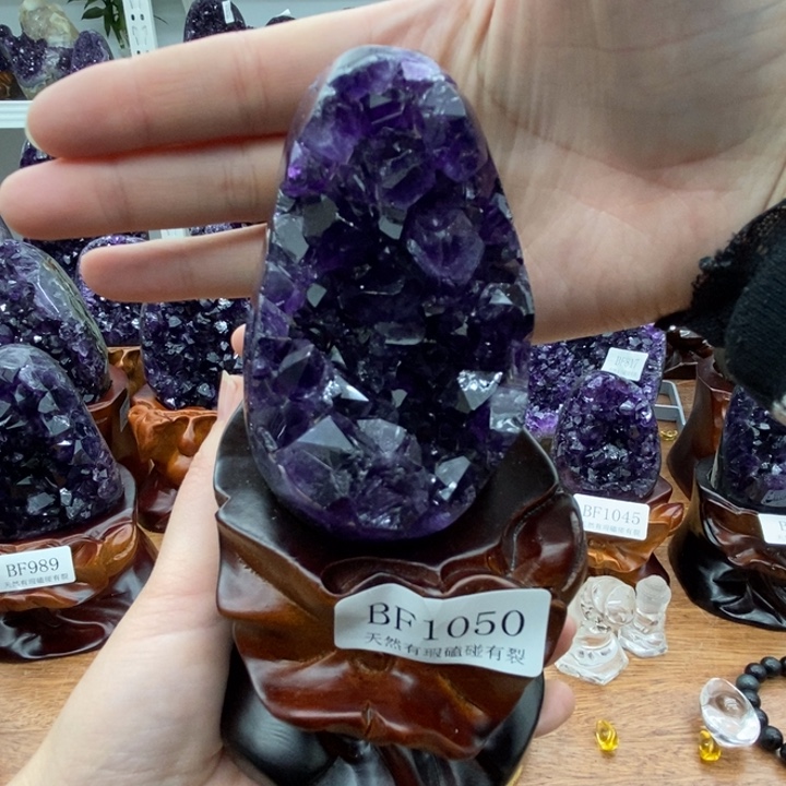 紫晶大型摆件（非配饰）未镶嵌