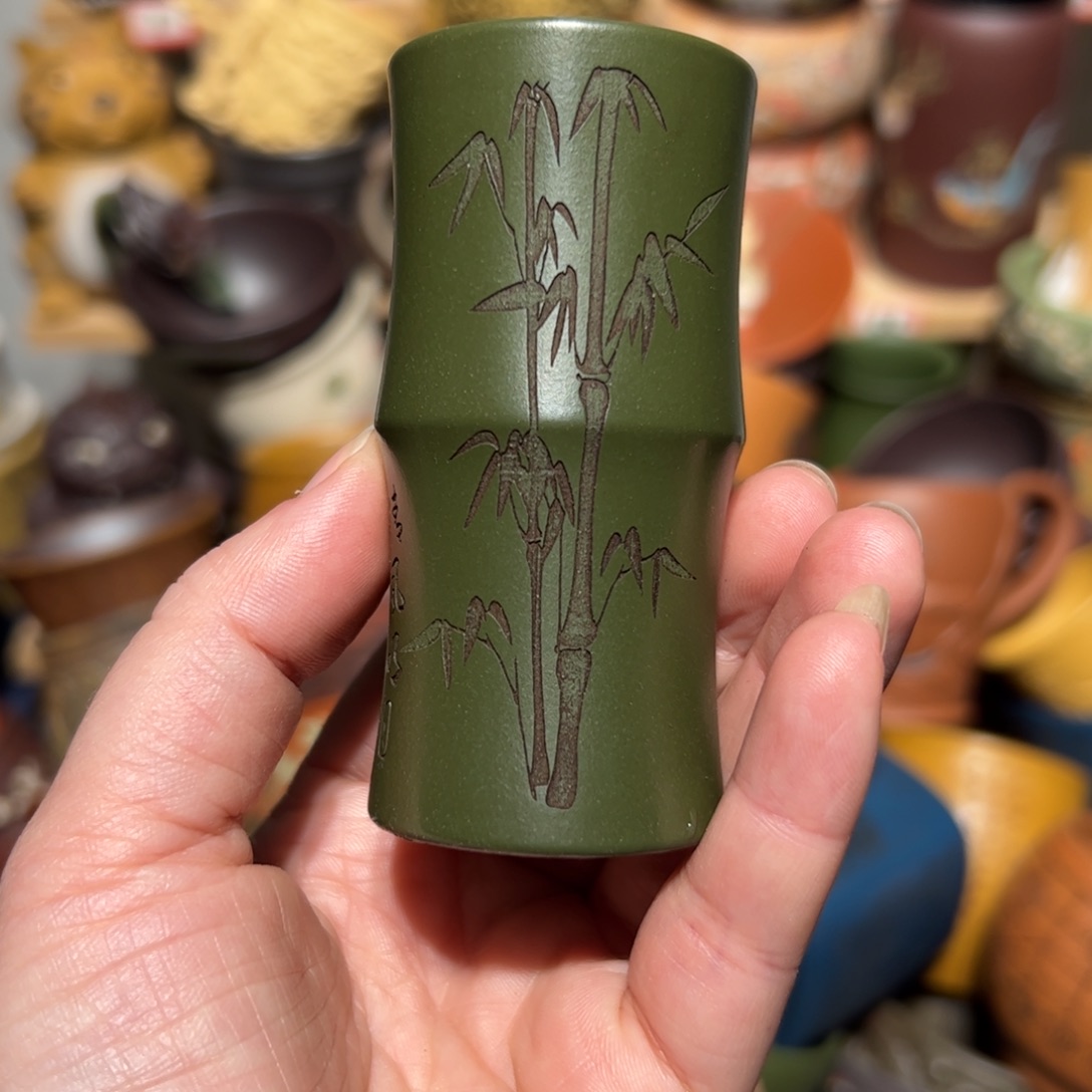 紫砂茶杯宜兴紫砂主人杯