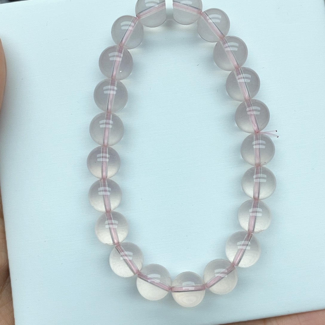 水晶手链未镶嵌粉晶9