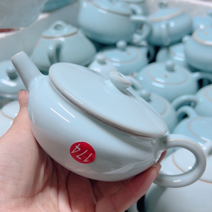 杯汝瓷原产地生产瑕品