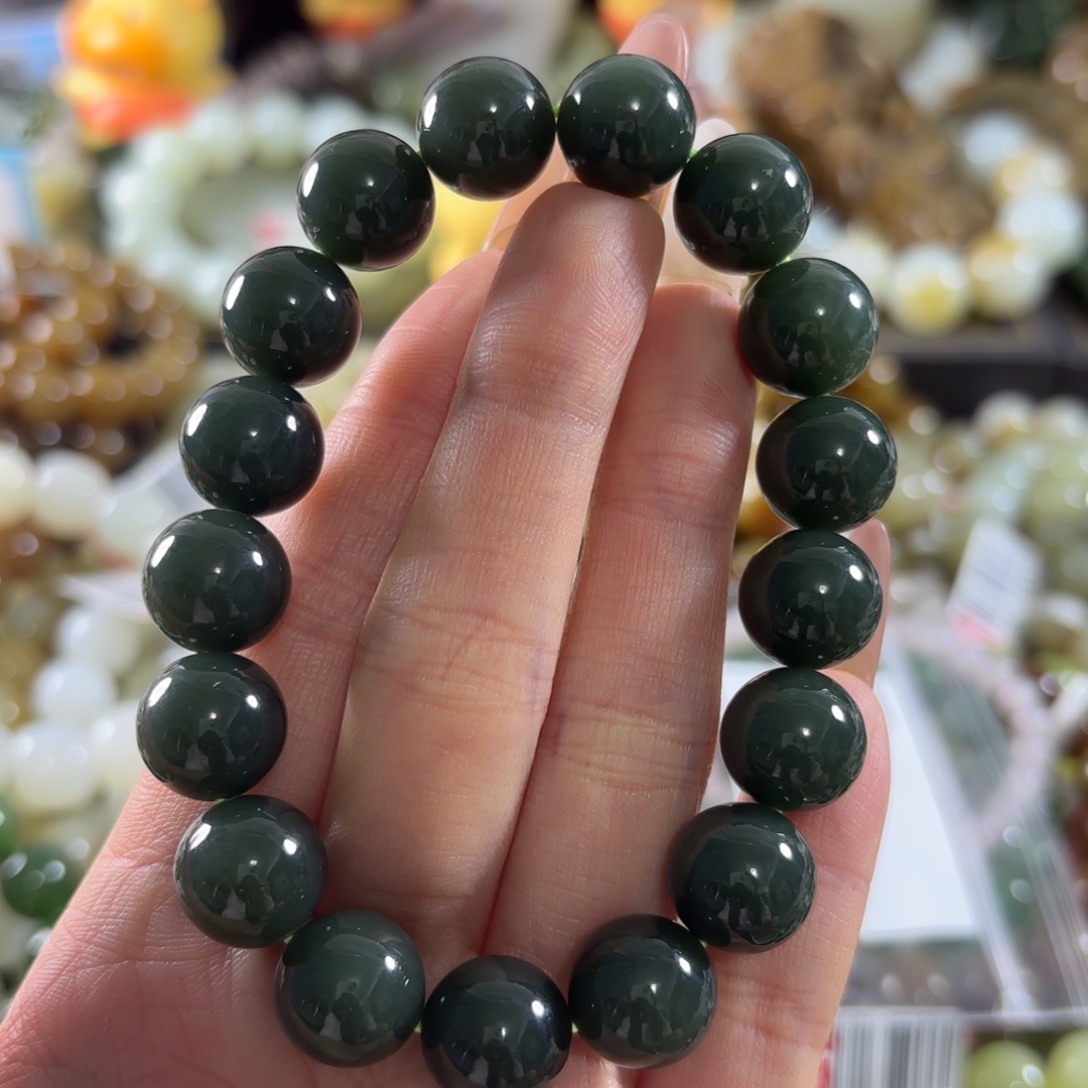 和田玉未镶嵌手链318