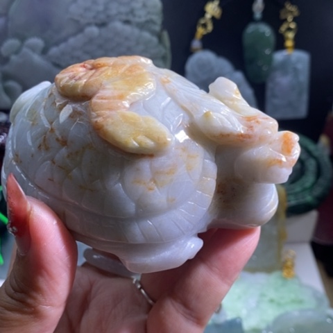 【闪购商品】颈饰未镶嵌翡翠龙龟