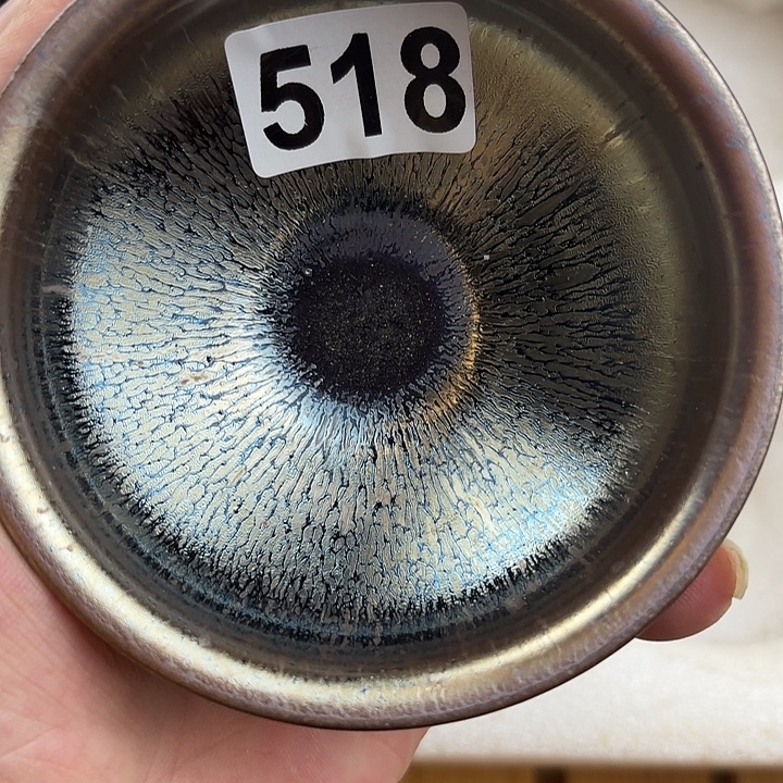 茶盏沐雨茶器柴烧主人杯