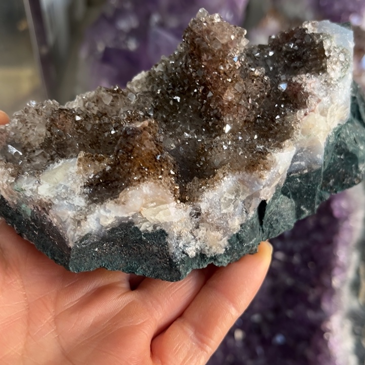 石材天然水晶摆件