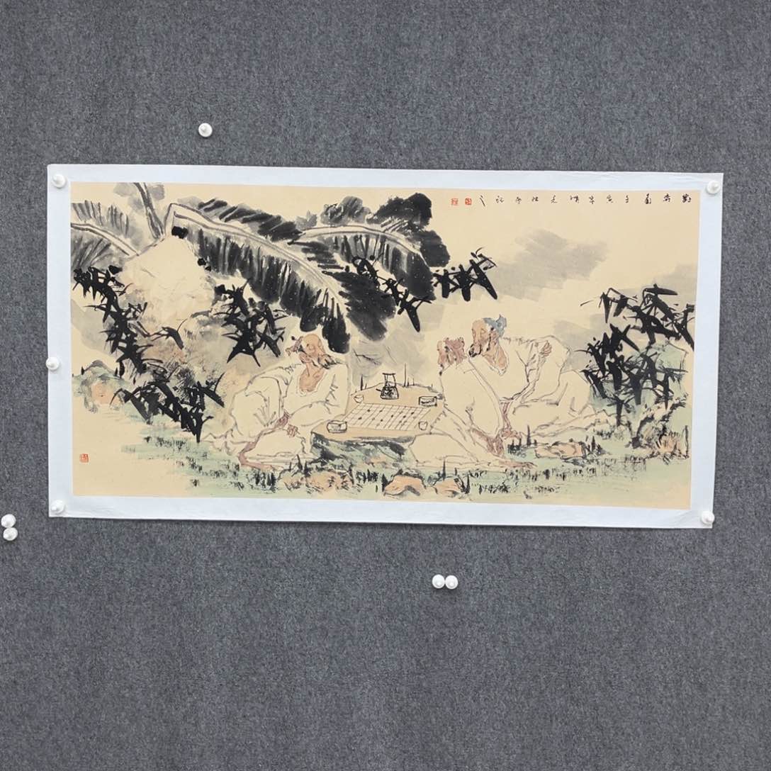 国画宣纸刘贤亮老师作品