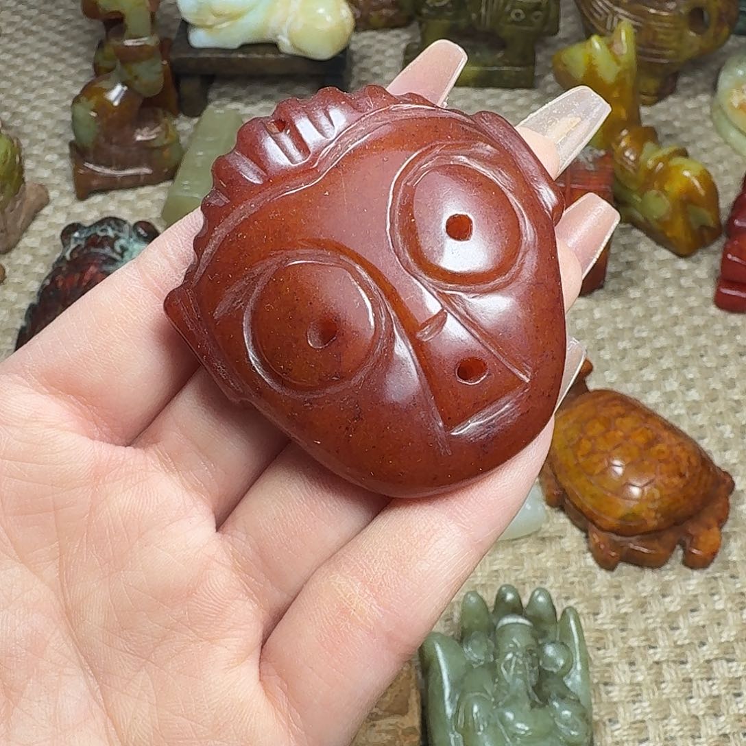 白玉菩提吊坠挂件