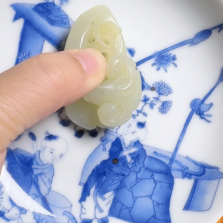 瓷片#****$新号开播瓷盘一个