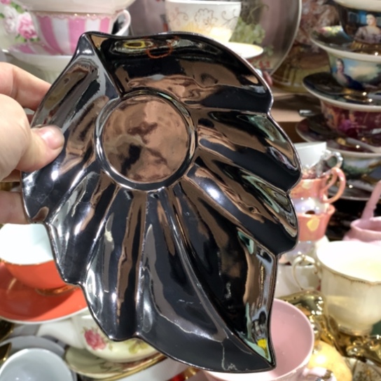 瓷片微瑕陶瓷处理介意请慎拍长19.5厘米宽14厘米