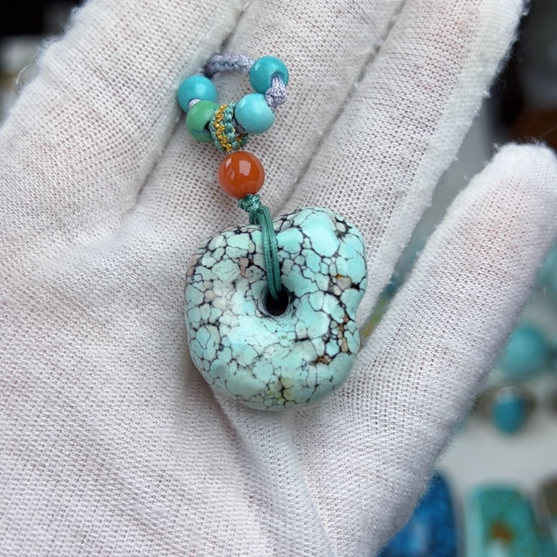 未镶嵌绿松石珠宝奇石