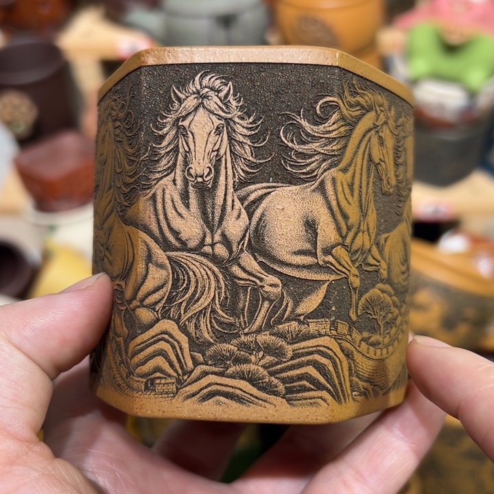 茶杯紫砂宜兴紫砂主人杯