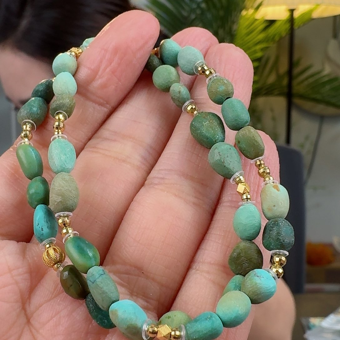 绿松石珠宝奇石未镶嵌