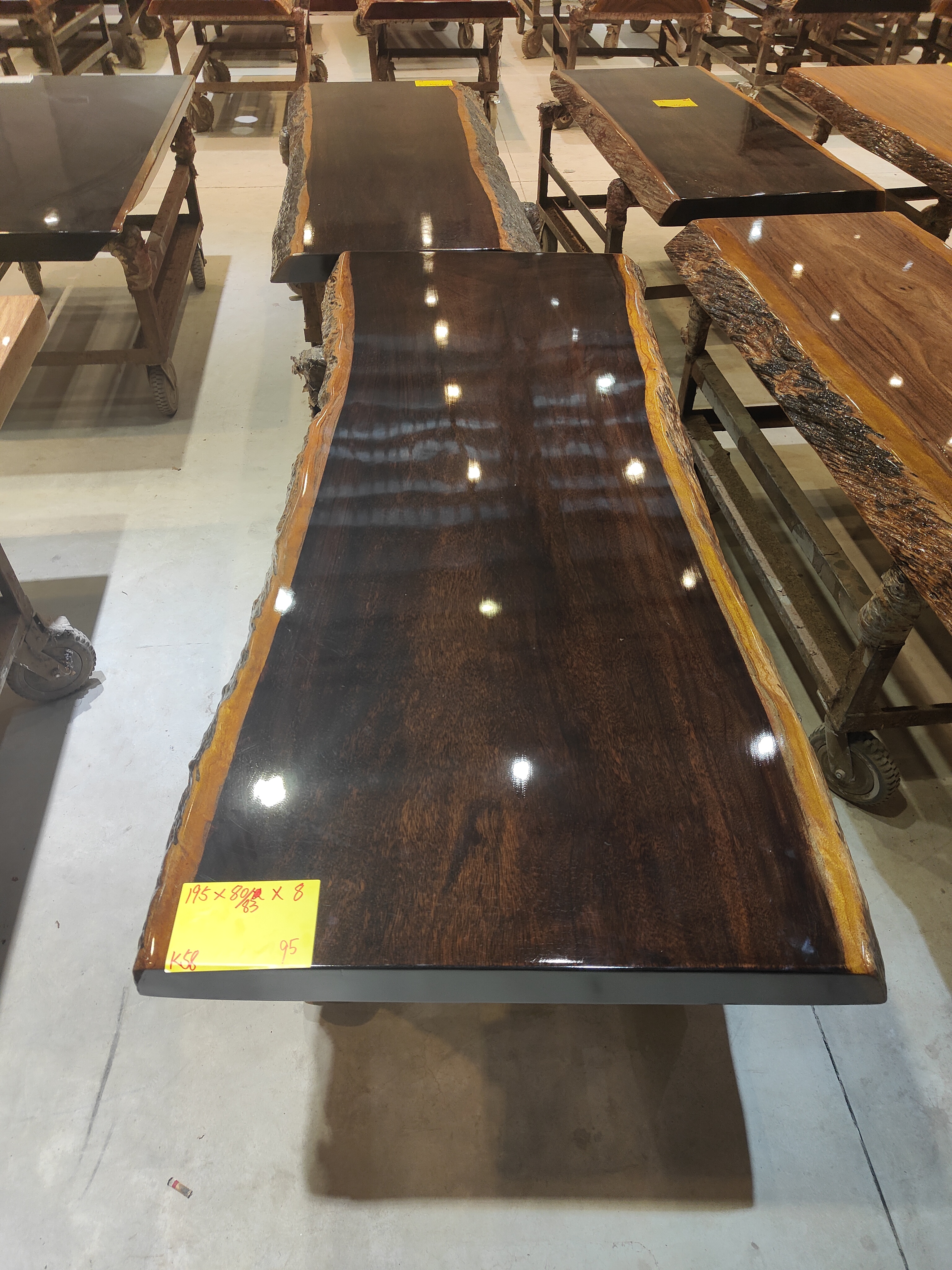 实木大板茶桌办公桌主款链接直播间下单链接