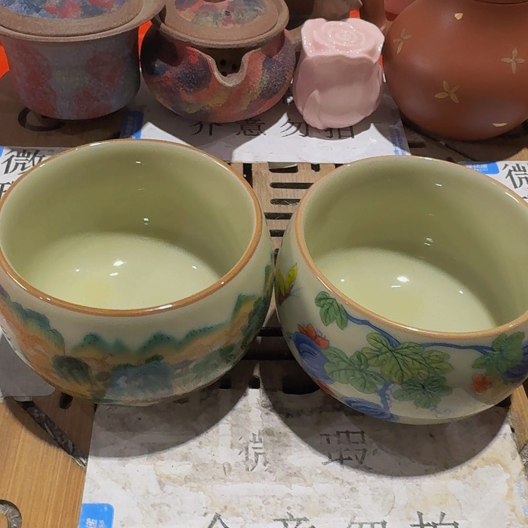 瑕疵茶具。介意勿拍