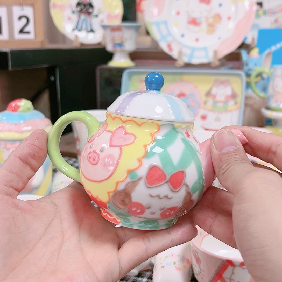 可爱陶瓷高温手作