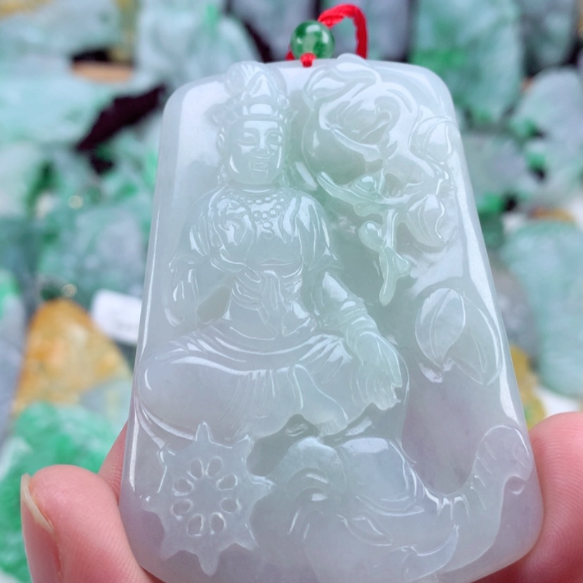 【闪购商品】翡翠吊坠(不含链)未镶嵌