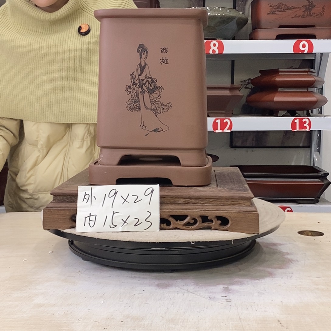 花盆紫砂紫砂花盆