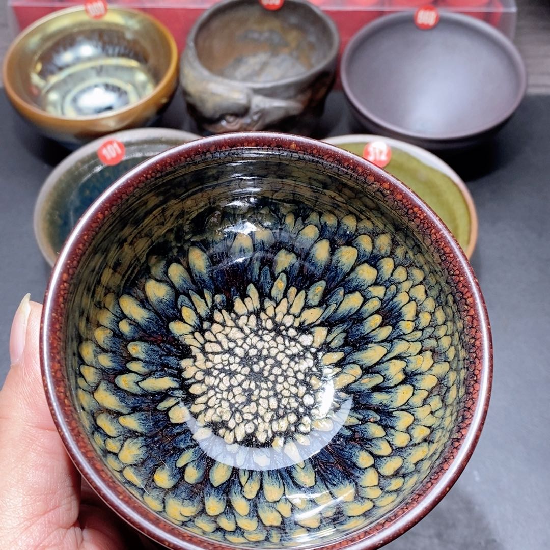 茶盏建盏主人杯茶壶盖碗品茗杯