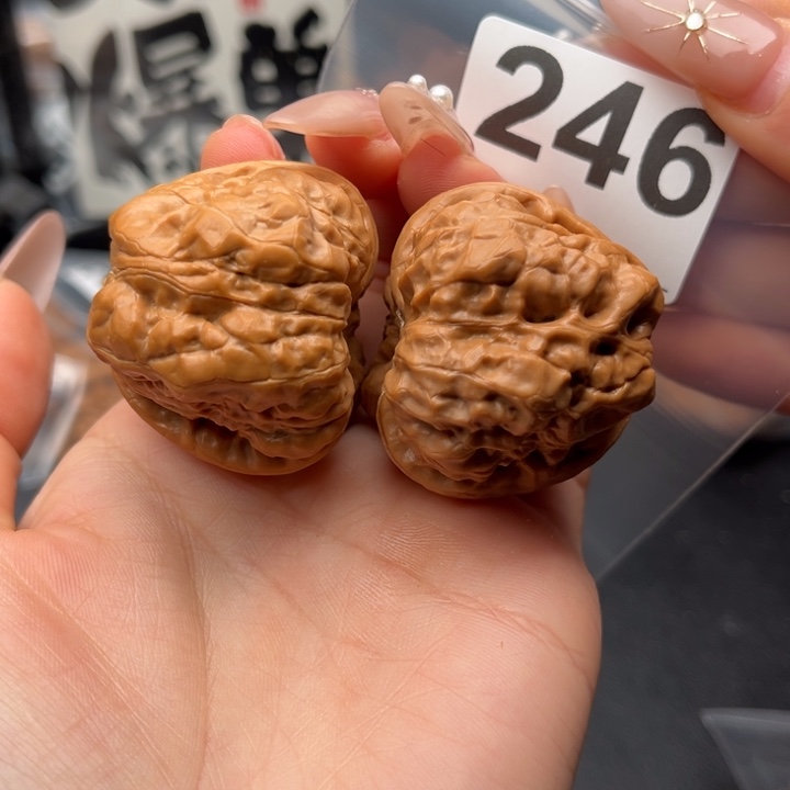 吊坠文玩核桃蛤蟆41肚44