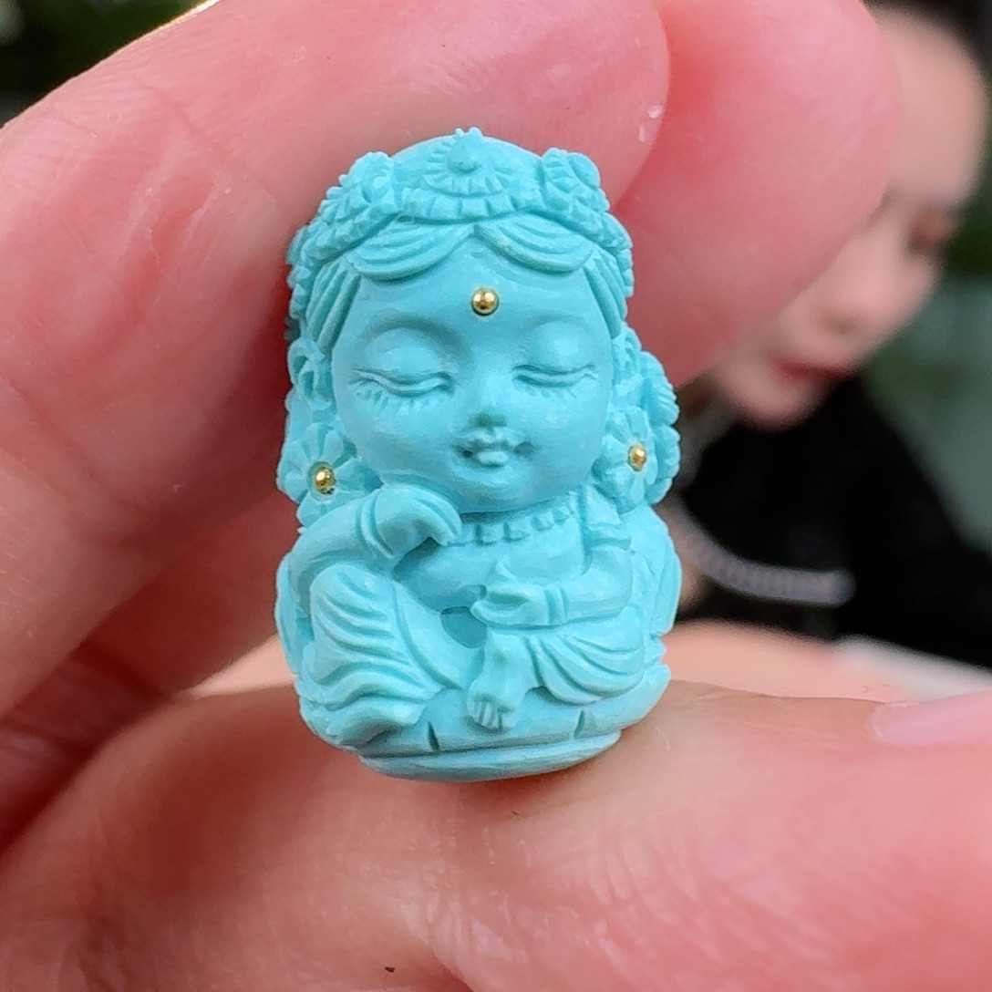 绿松石珠宝奇石未镶嵌