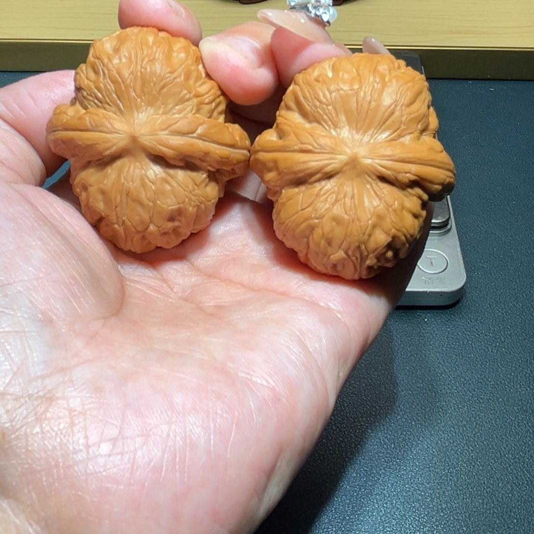 文玩核桃把件元宝42