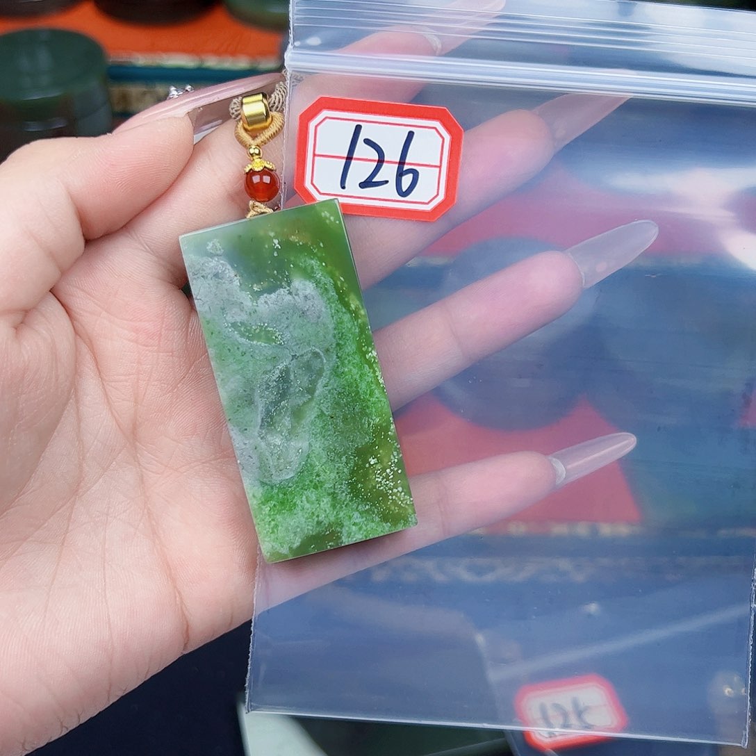 和田玉珠宝半成品未镶嵌