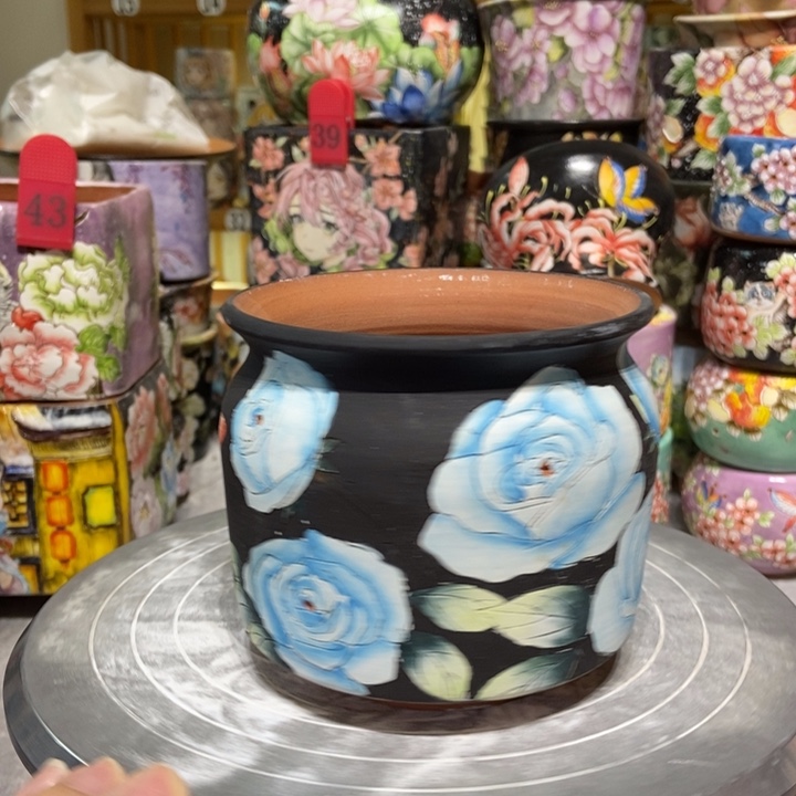 景德镇艺术手绘作品