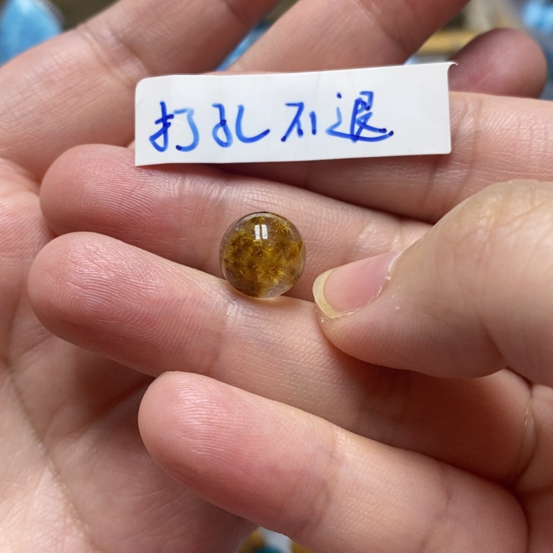 未镶嵌针钠钙石（海纹石）颈饰?****?