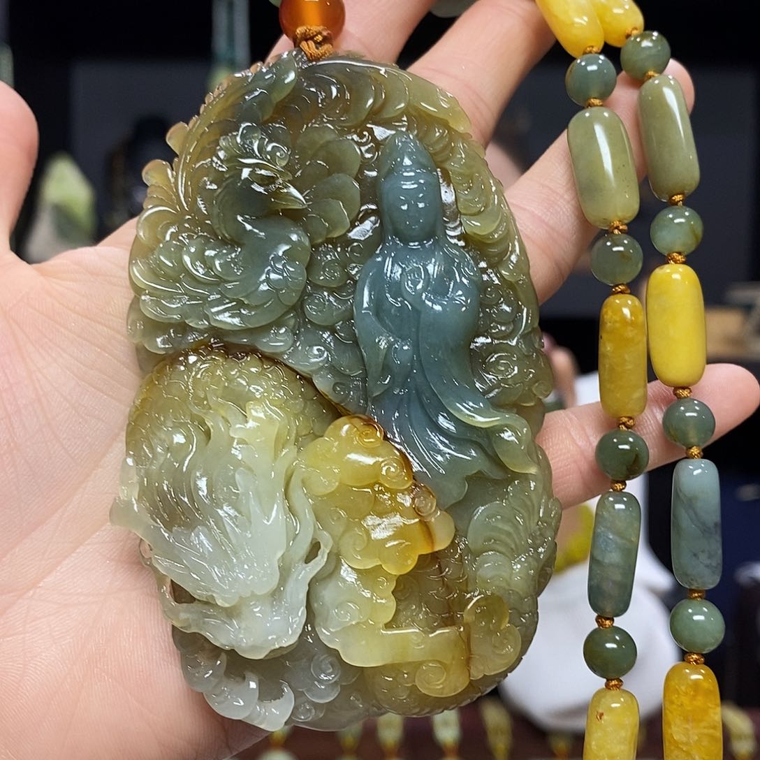 岫玉挂件吊坠未镶嵌