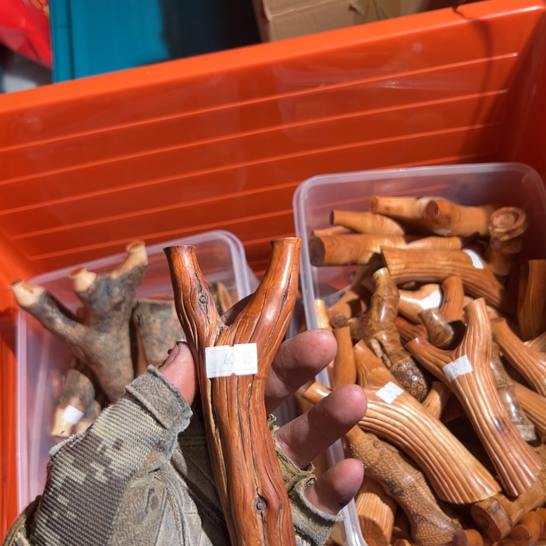 田***洋火琉璃树杈木弓手工