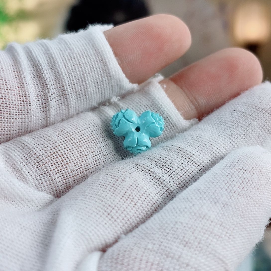 未镶嵌绿松石珠宝奇石