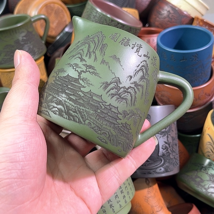 茶杯紫砂全手工紫砂主人杯