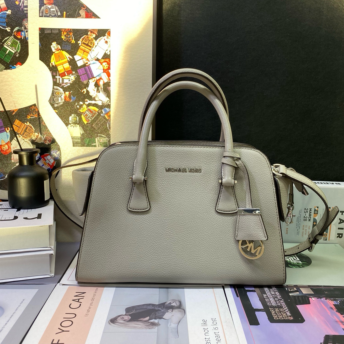 95新 MICHAEL KORS/迈克高仕 23529斜挎包30*21