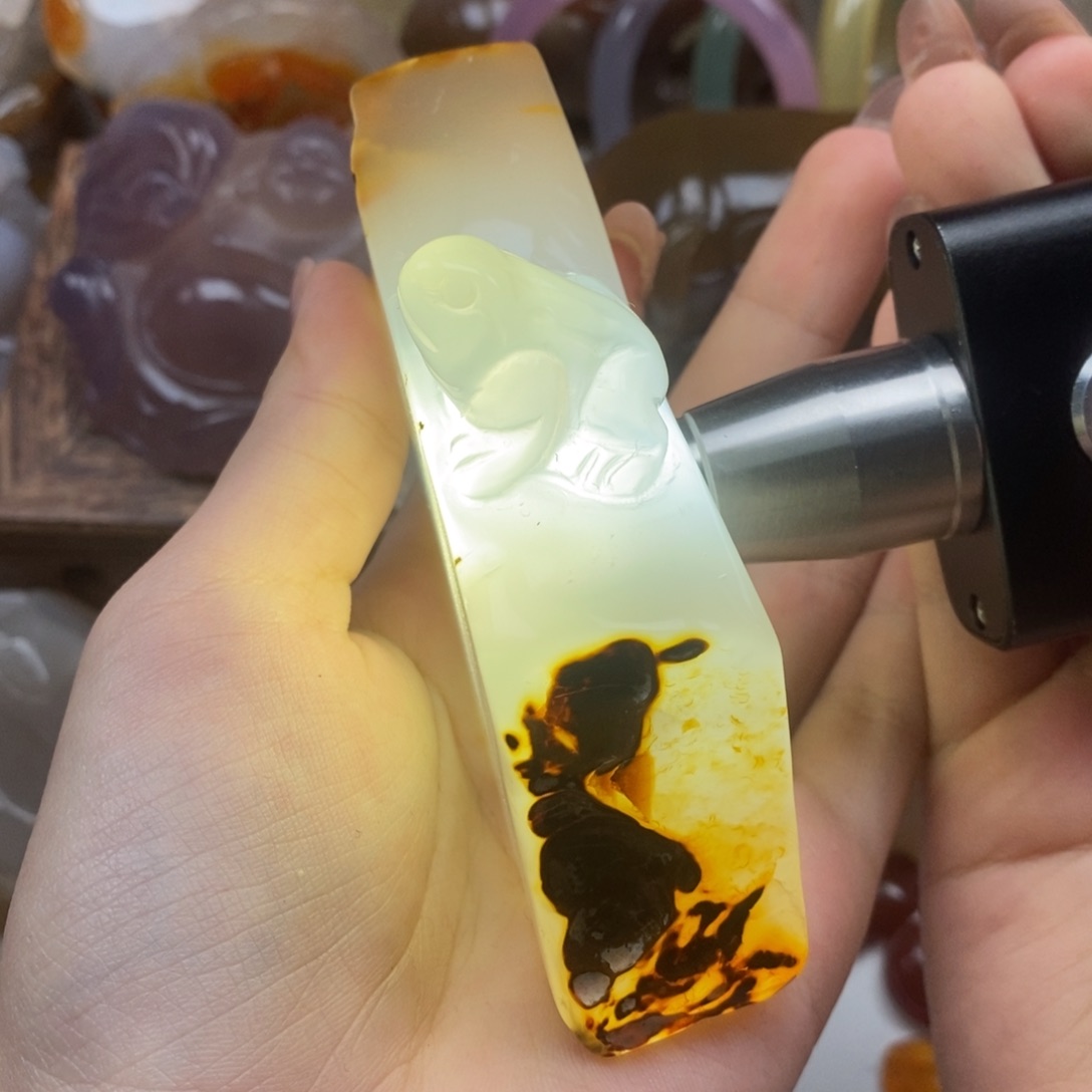 玛瑙/玉髓未镶嵌颈饰