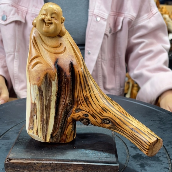 柏木（崖柏）随型摆件