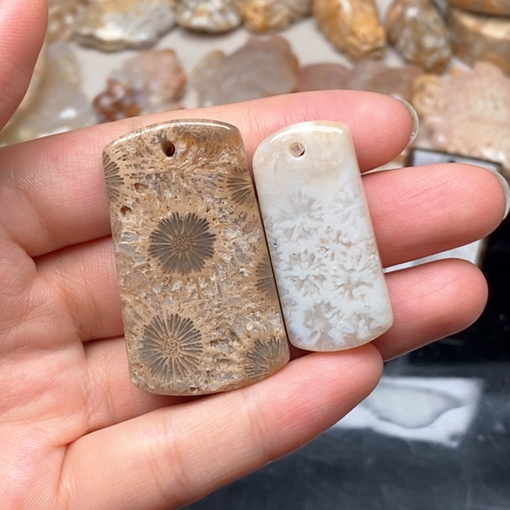 硅化珊瑚（珊瑚玉）手镯未镶嵌