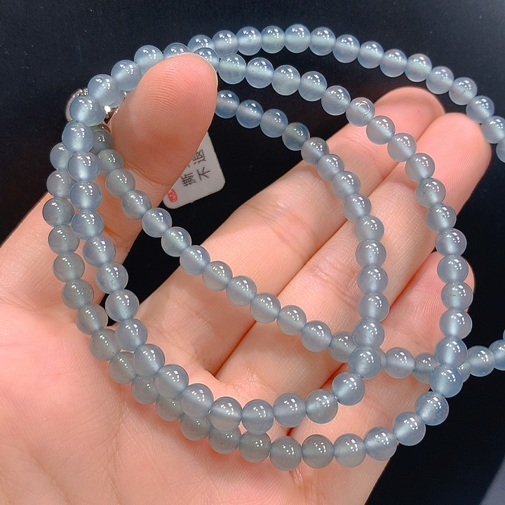 翡翠未镶嵌颈饰项链5