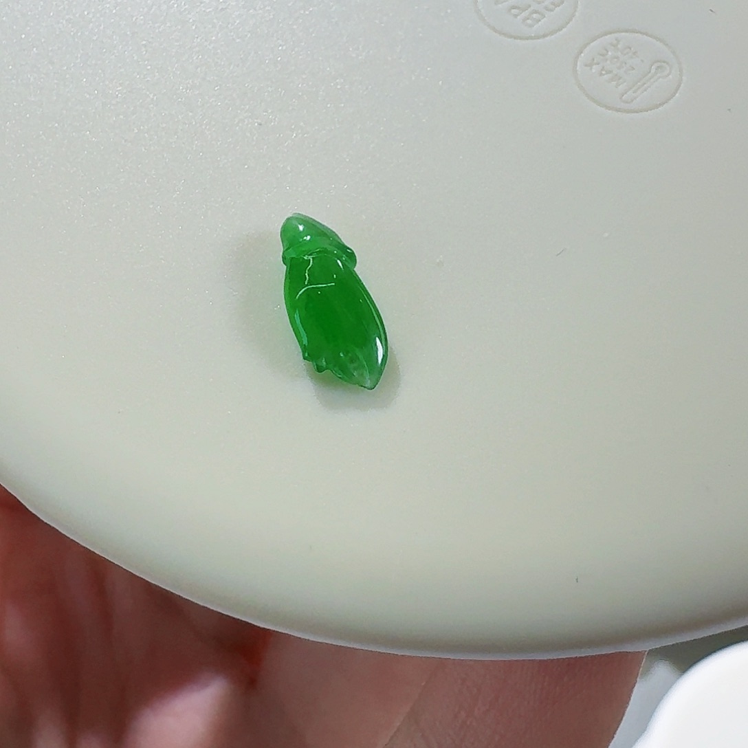 翡翠颈饰未镶嵌蟹钳