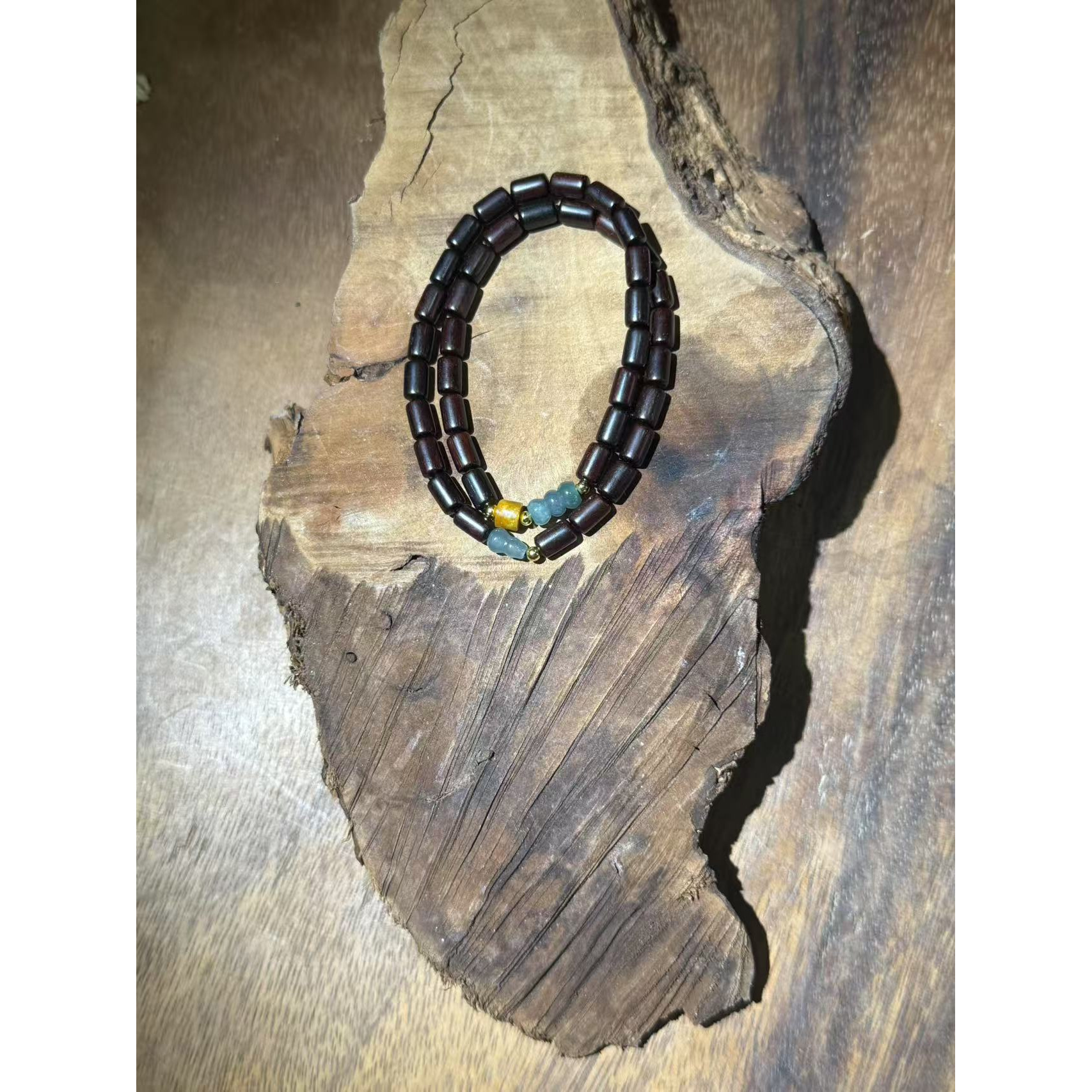 翡翠+合金+印度小叶紫檀+证书无礼盒k456