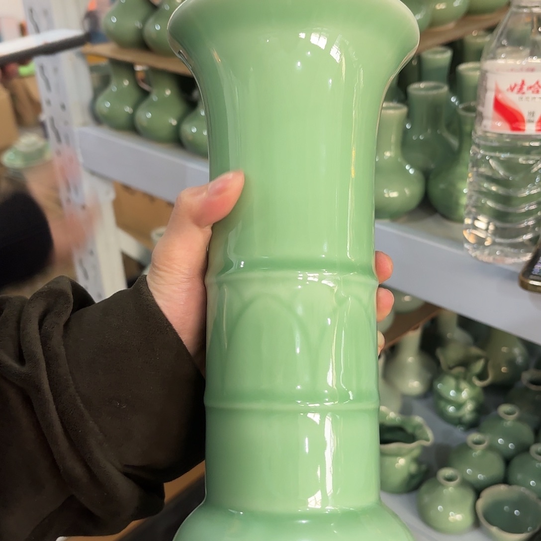 龙泉云间青瓷小米茶器