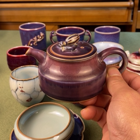 陶瓷莲花壶8888888