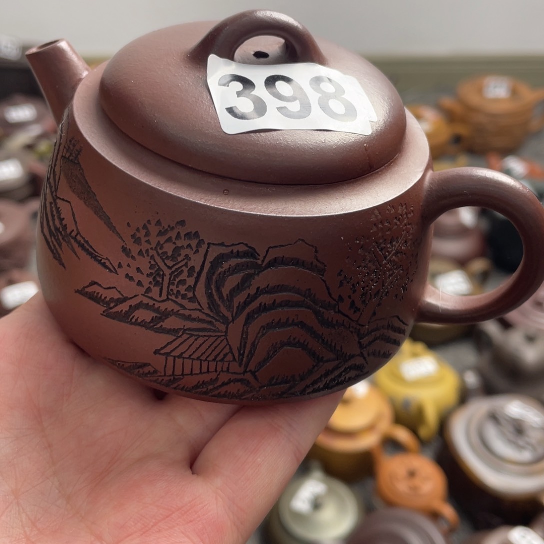 紫砂茶壶紫砂微瑕微瑕紫砂