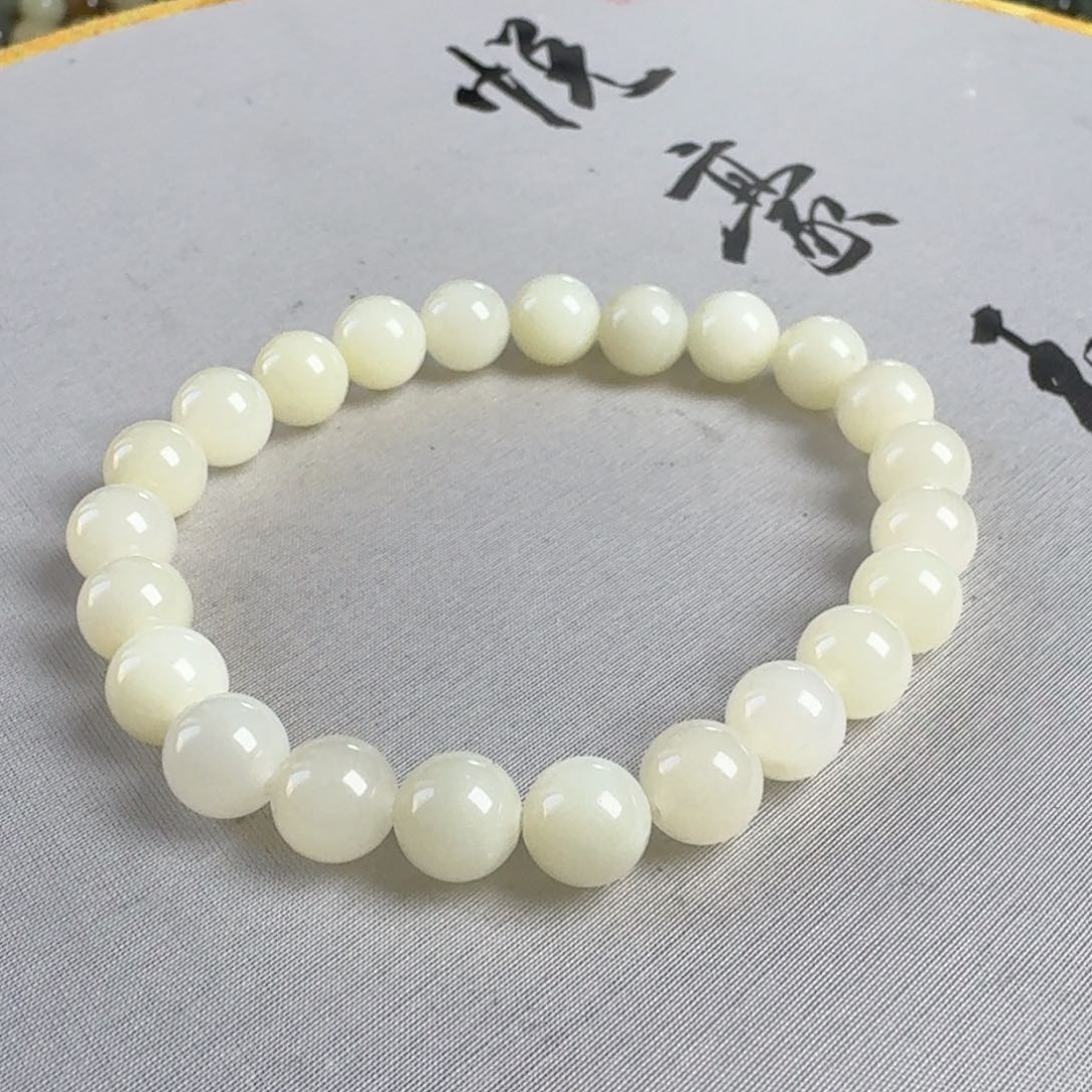 和田玉手链未镶嵌