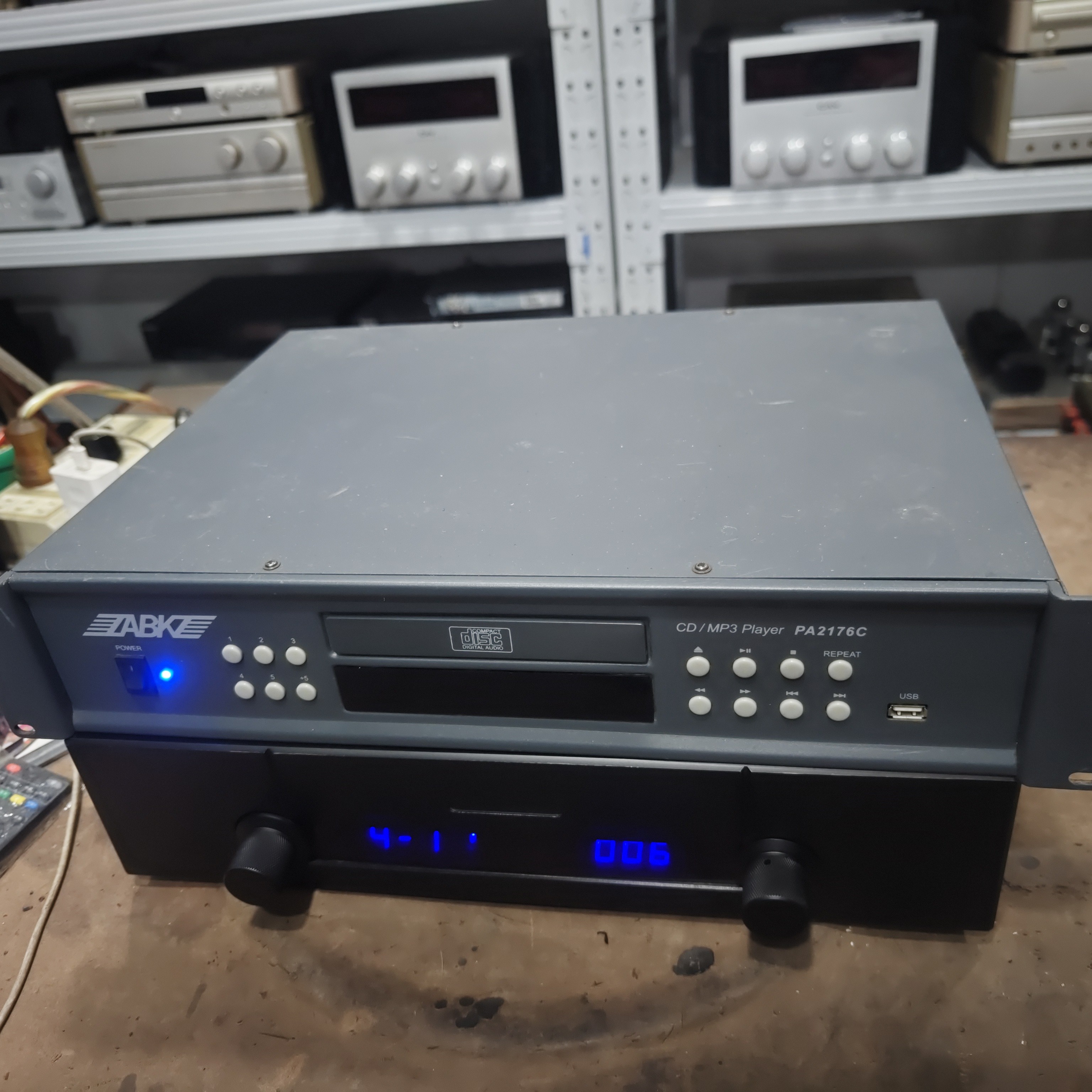 8新  二手迪士普CD机PA2176C正常不包邮不支持退换