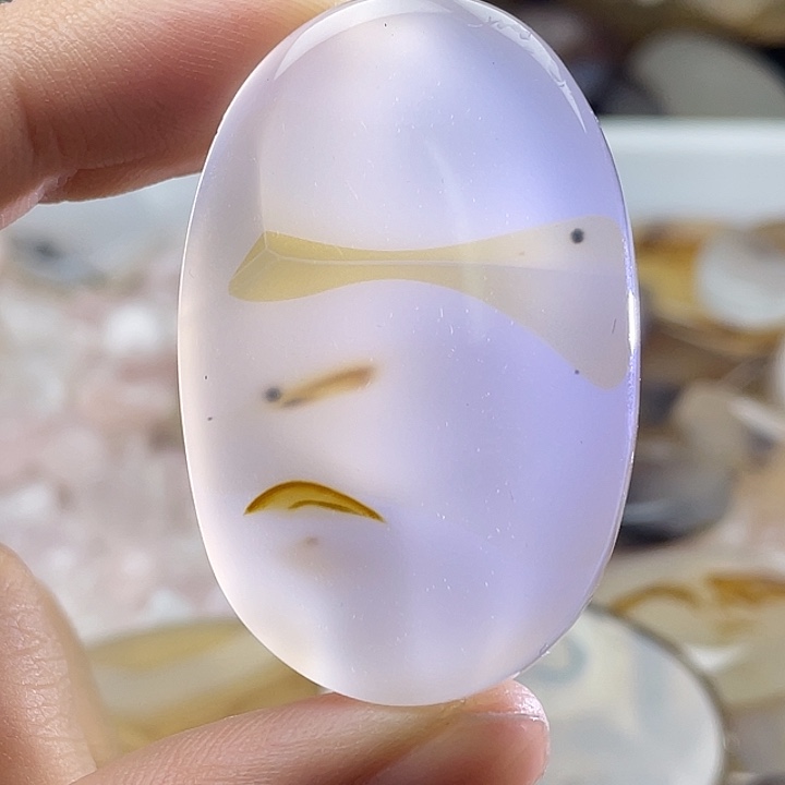 玛瑙/玉髓合金颈饰