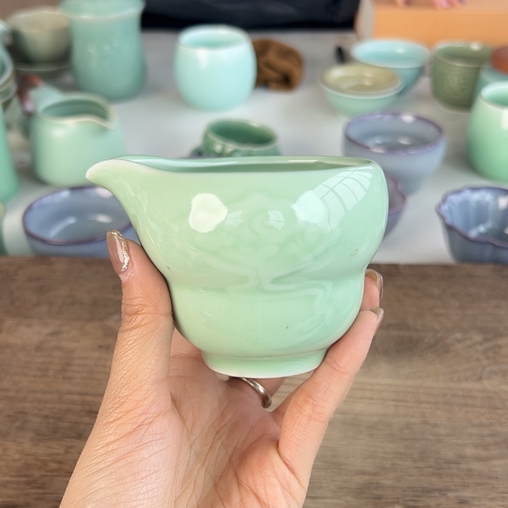 小米茶器龙泉青瓷